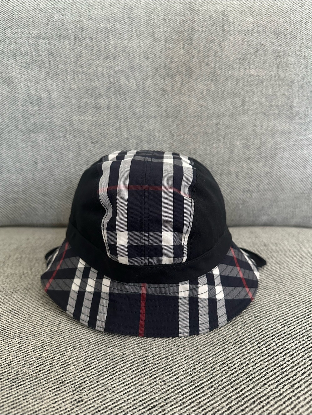 Authentic Burberry x Gosha Rubchinskiy Check Bucket Hat (Size S / 54-55cm) Made